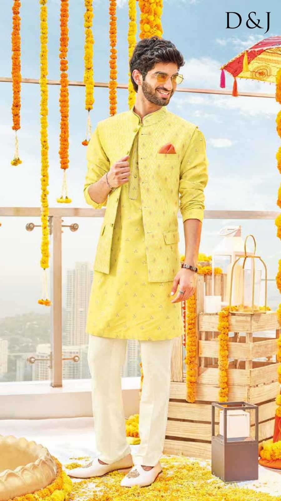 Diamond Quilted Nehru Set